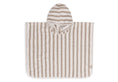 Bild in Galerie-Betrachter laden, Badeponcho Stripe Frottee in Olive Green