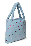 Bild in Galerie-Betrachter laden, Blue Hearts Denim Mom Bag