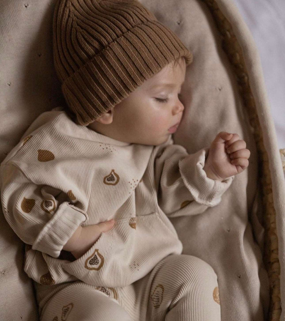 Rib Sweater Feigen