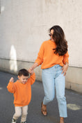 Bild in Galerie-Betrachter laden, Knit Jumper Orange Kids