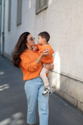 Bild in Galerie-Betrachter laden, Knit Jumper Orange Kids