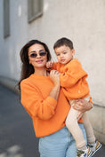 Bild in Galerie-Betrachter laden, Knit Jumper Orange Kids