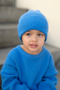Bild in Galerie-Betrachter laden, Knit Jumper Blue Kids