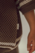 Bild in Galerie-Betrachter laden, Crochet Shirt Kids Choco