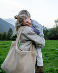 Bild in Galerie-Betrachter laden, Ecru Teddy Mom Bag