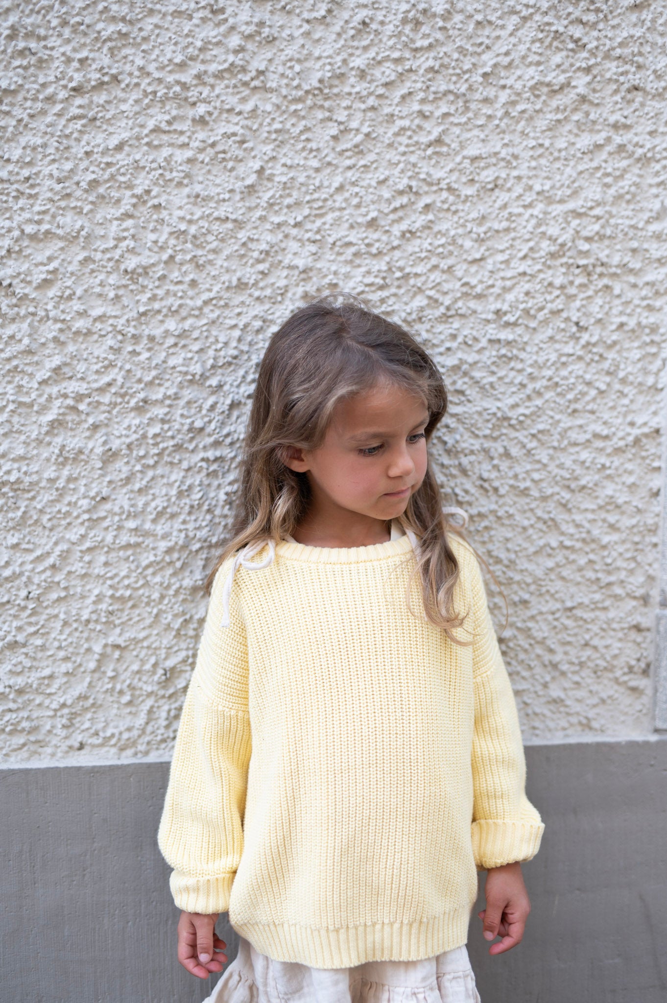 Knit Jumper Kids LEMON