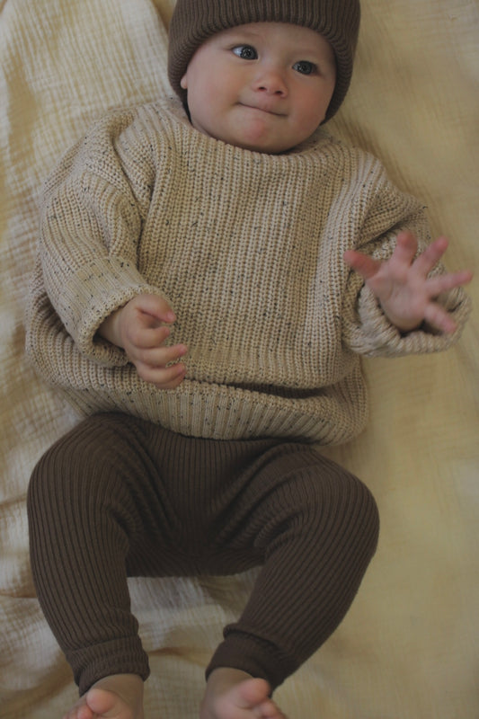 Knit Leggins Choco