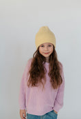 Load image into Gallery viewer, Knit Beanie LEMON

