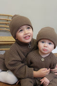 Load image into Gallery viewer, Kids Zipper Jumper Choco
