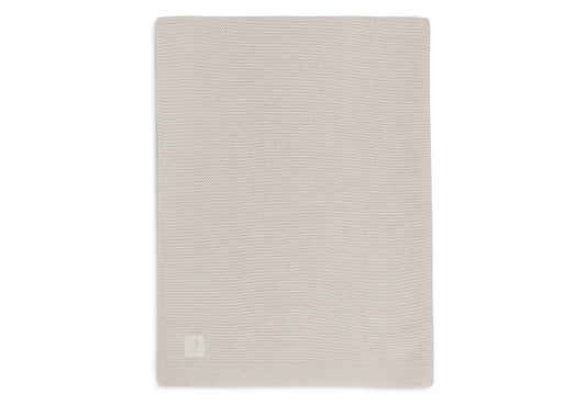Knit Blanket Oatmeal 75x100