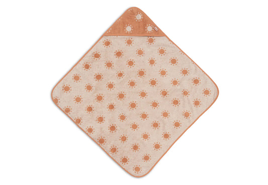 Kapuzenhandtuch Frottee Jacquard Sun