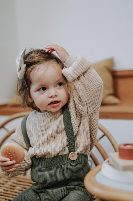 Knit Jumper Kids SAND
