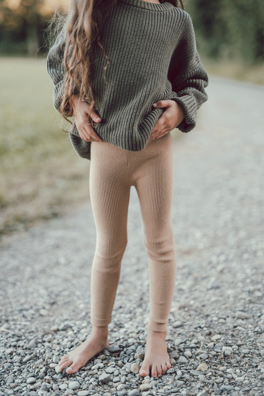 Knit leggings Honey