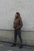 Load image into Gallery viewer, Mum Zipper Jumper Choco
