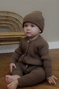 Load image into Gallery viewer, Knit Onesie Choco
