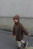 Load image into Gallery viewer, Kids Zipper Jumper Choco
