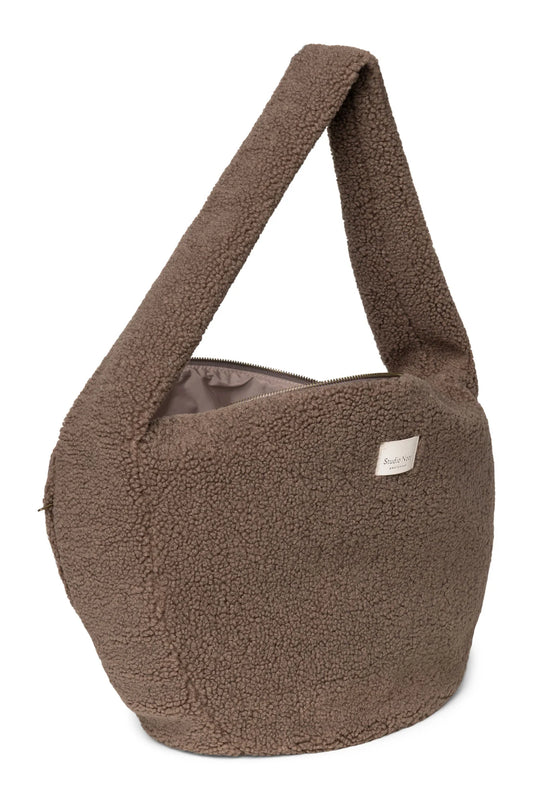 Brown Teddy Crossbag