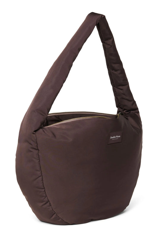 Puffer Brown Cross Body