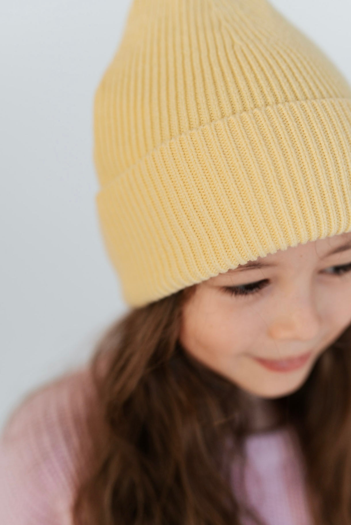 Knit Beanie LEMON