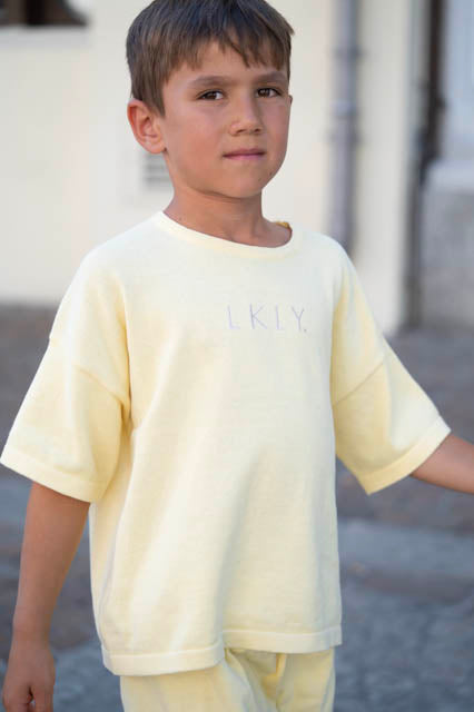 Knit Shirt Lemon Kids