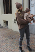 Load image into Gallery viewer, Mum Zipper Jumper Choco
