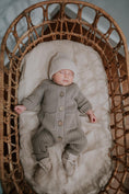 Load image into Gallery viewer, Knit Onesie Taupe
