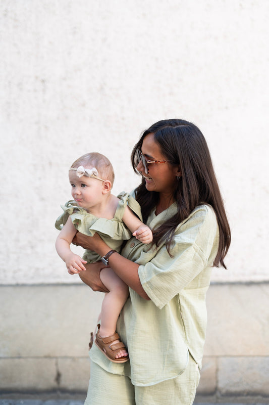 MUM Musselin Shirt SAGE