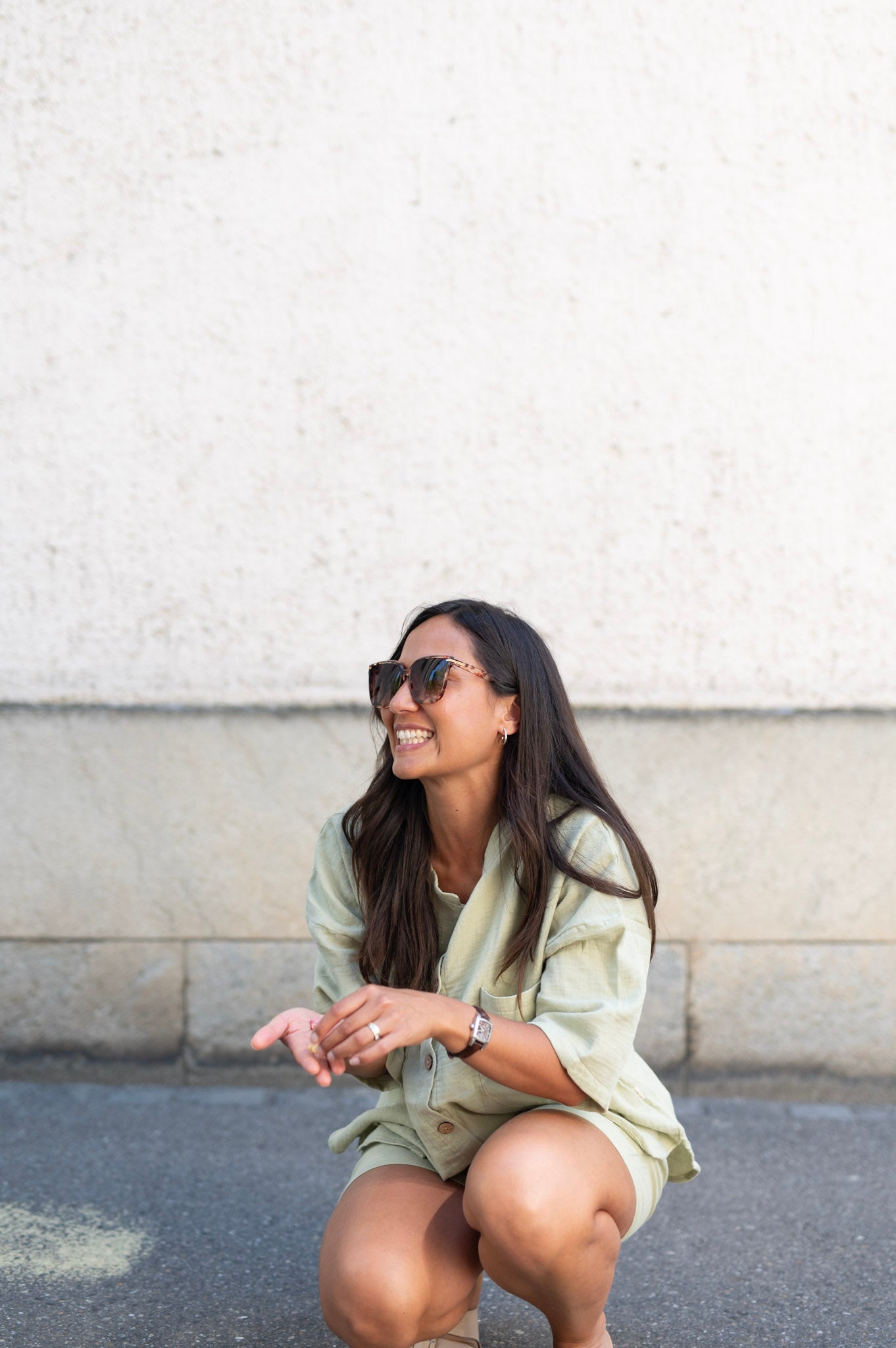 MUM Musselin Shirt SAGE