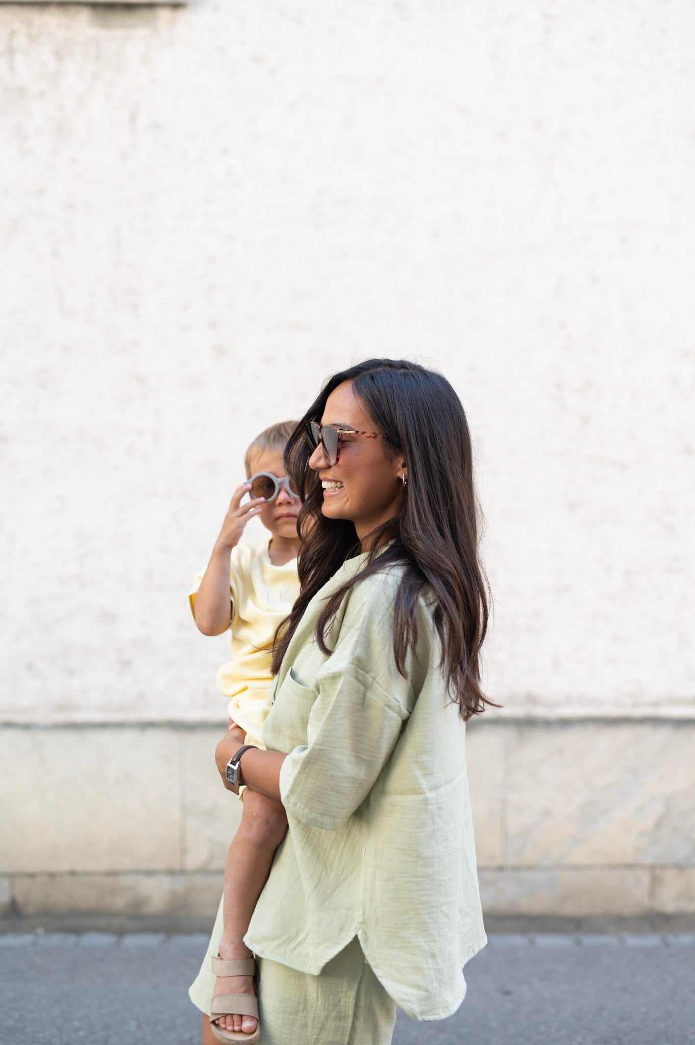 MUM Musselin Shirt SAGE