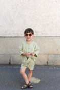 Bild in Galerie-Betrachter laden, Kids Musselin Shorts SAGE
