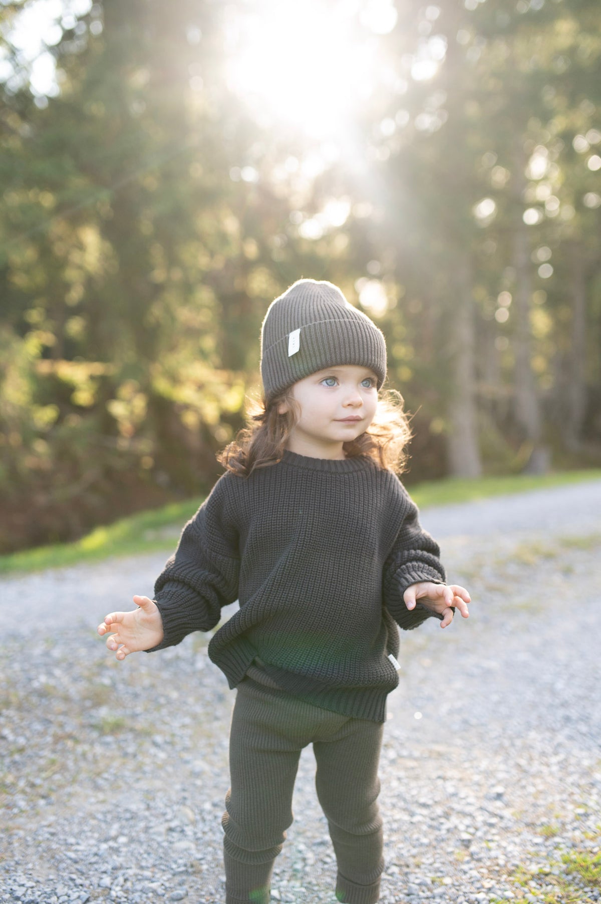 Knit Beanie - COFFEE