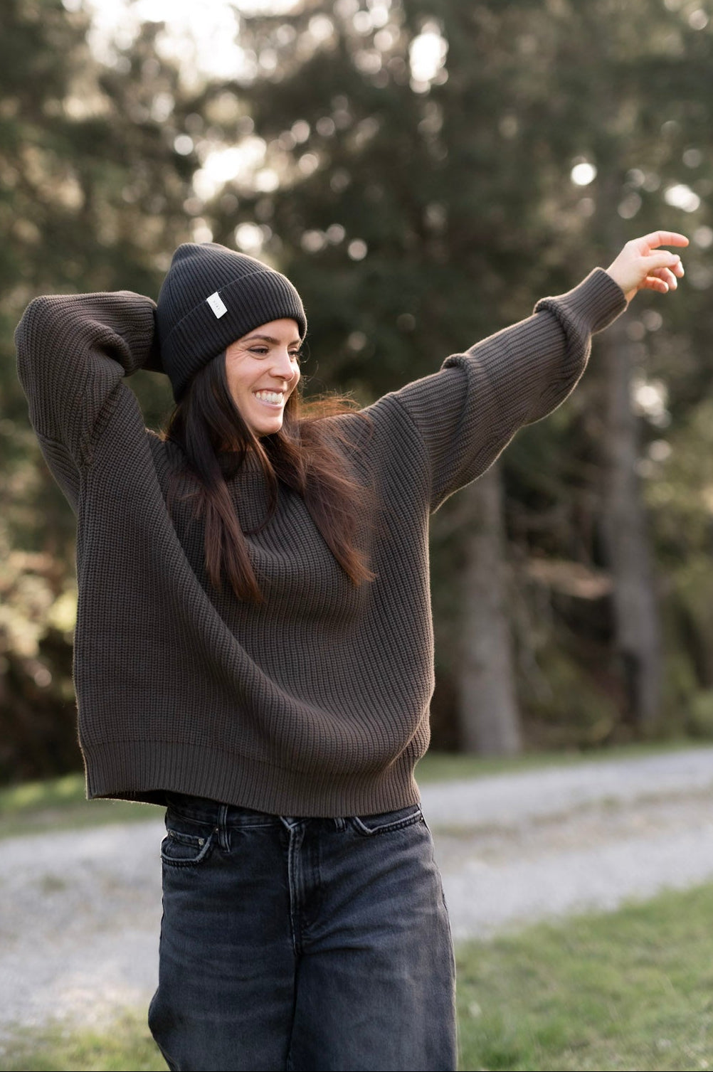 Knit Beanie - ASH