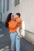 Bild in Galerie-Betrachter laden, Knit Jumper Orange MUM
