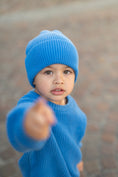 Load image into Gallery viewer, Knit Jumper Blue Kids
