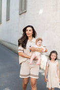 Load image into Gallery viewer, Crochet Shirt Mum Sand
