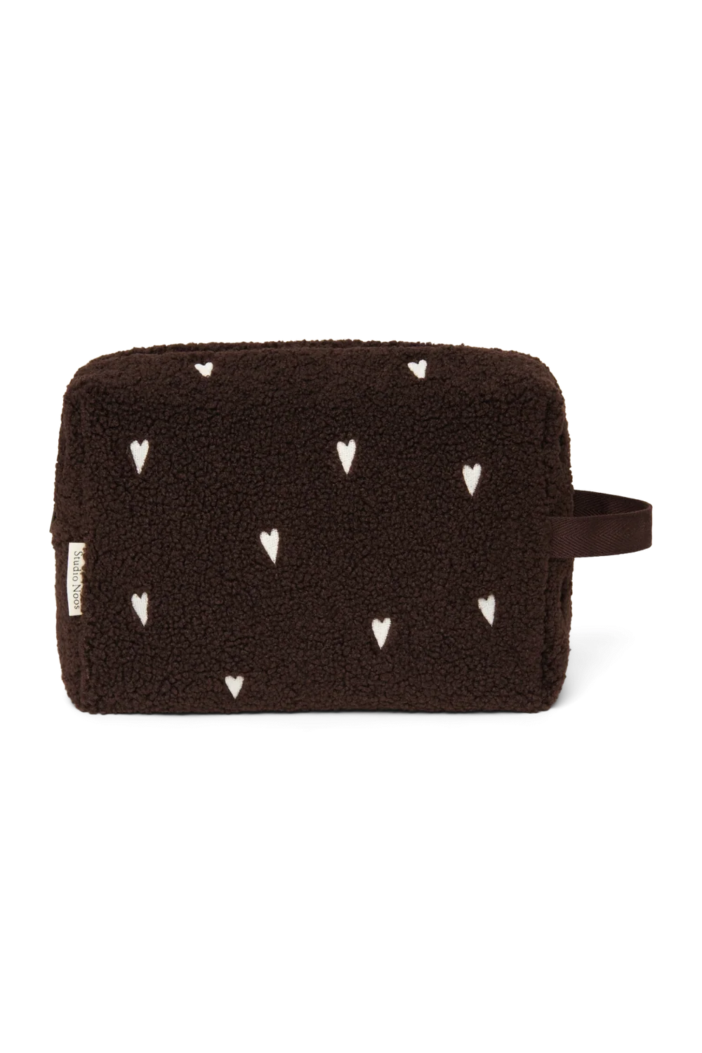 Chocolate Hearts Teddy Toiletry Bag