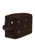 Load image into Gallery viewer, Chocolate Hearts Teddy Toiletry Bag
