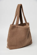 Load image into Gallery viewer, Brown Teddy Mom Bag
