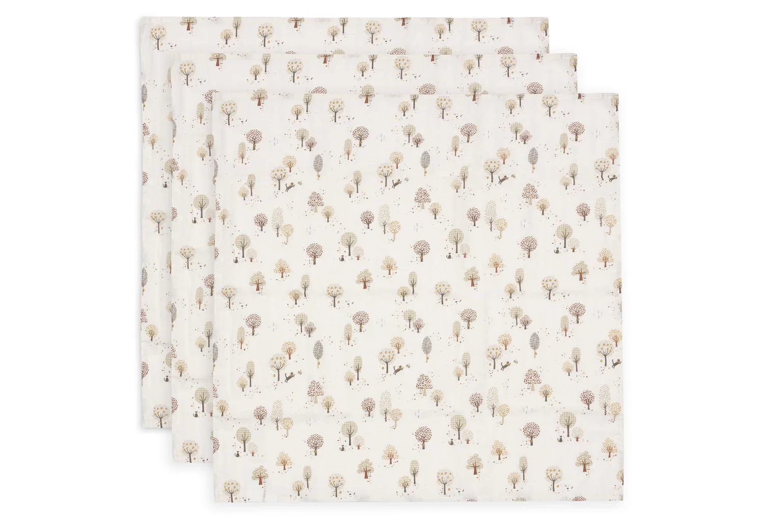 Musselin Swaddles Tiny Park70x70cm - 3 Stück