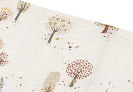 Musselin Swaddles Tiny Park70x70cm - 3 Stück