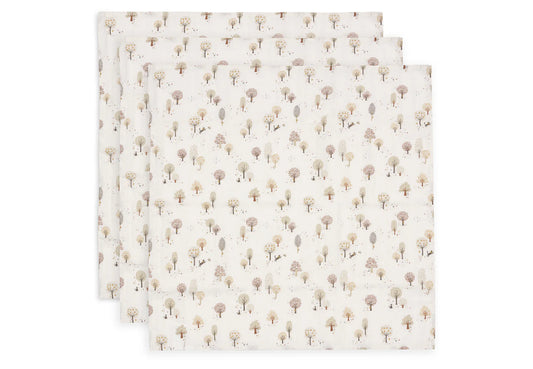 Musselin Swaddles Tiny Park70x70cm - 3 Stück