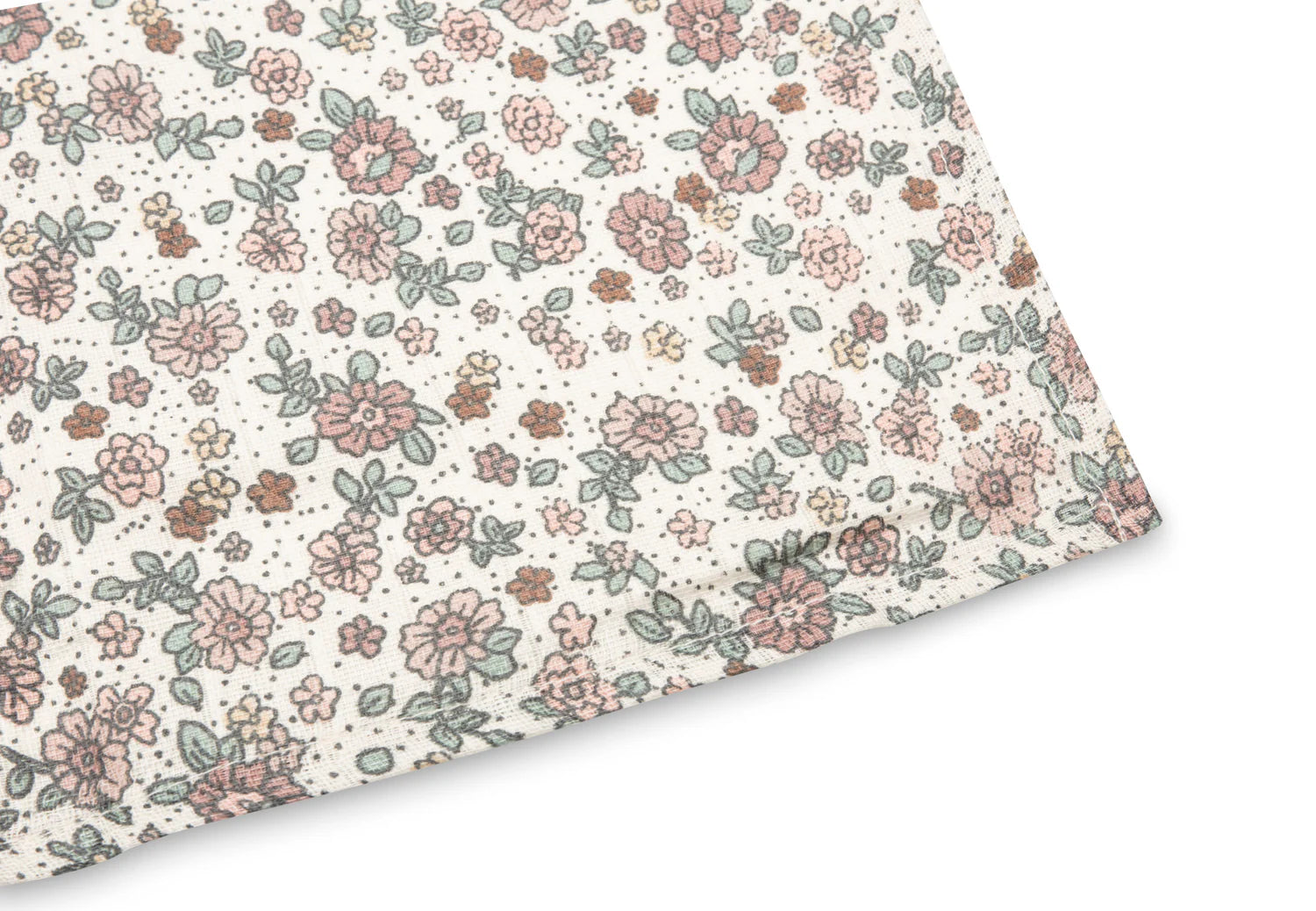 Musselin Swaddle Retro Flower 70x70